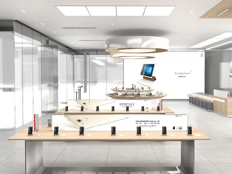 数码展柜（guì）定做手（shǒu）机展柜制作