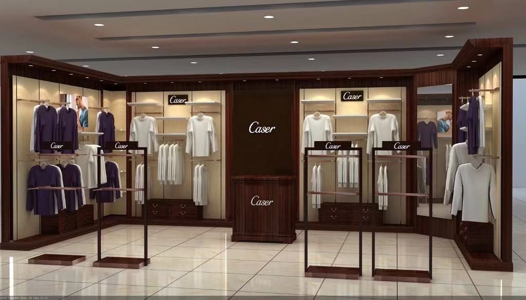 服（fú）装展柜设计（jì）定做