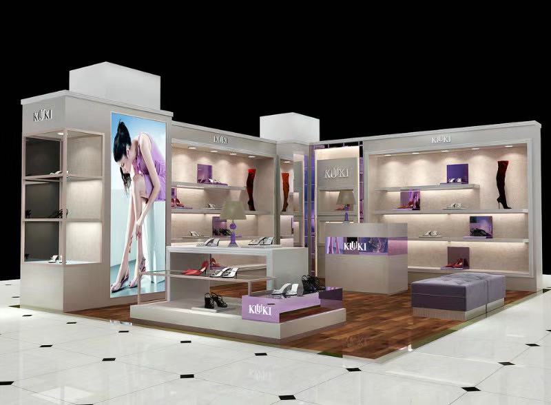 鞋子专卖店鞋柜定做