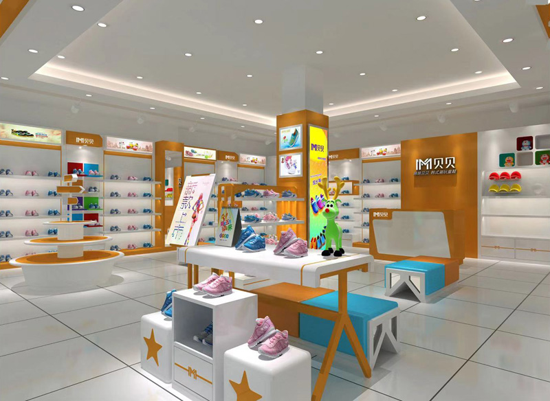 童鞋展示柜定（dìng）做鞋柜设计制作